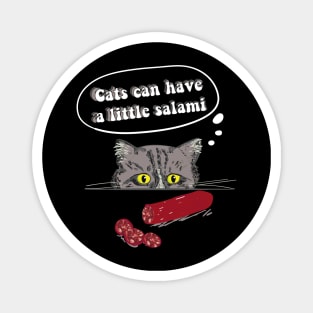 Can Cats Have Salami Magnet